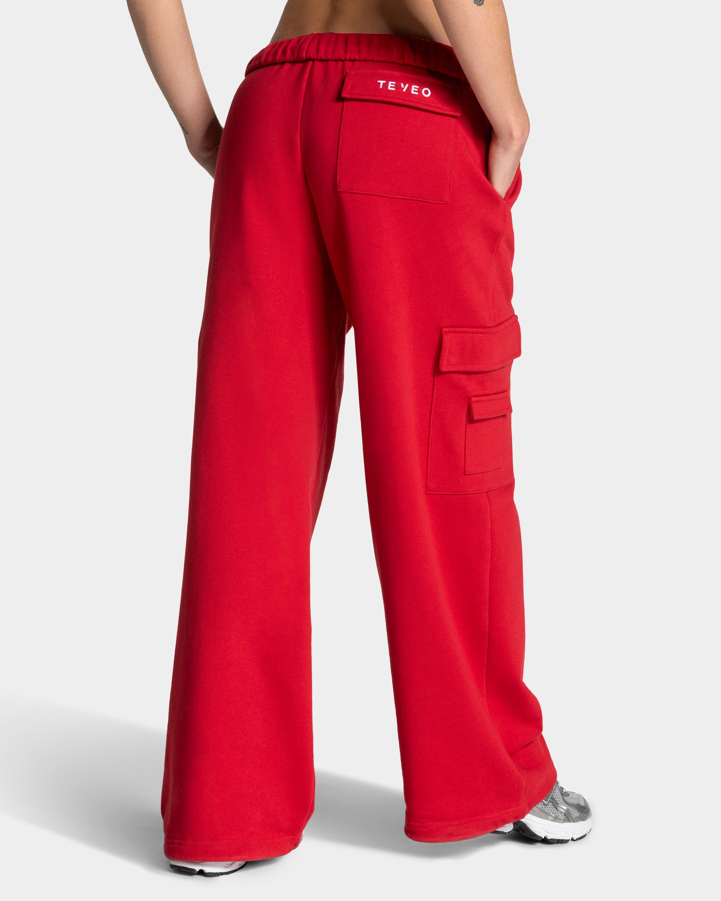 Jogger Cargo Lift Wide Leg “Chili"