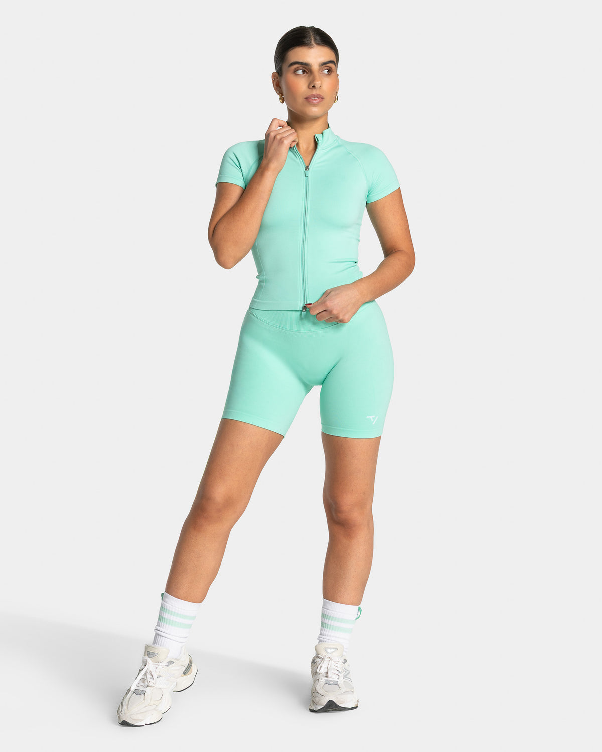 Lift Zip Shortsleeve ‘Mint’