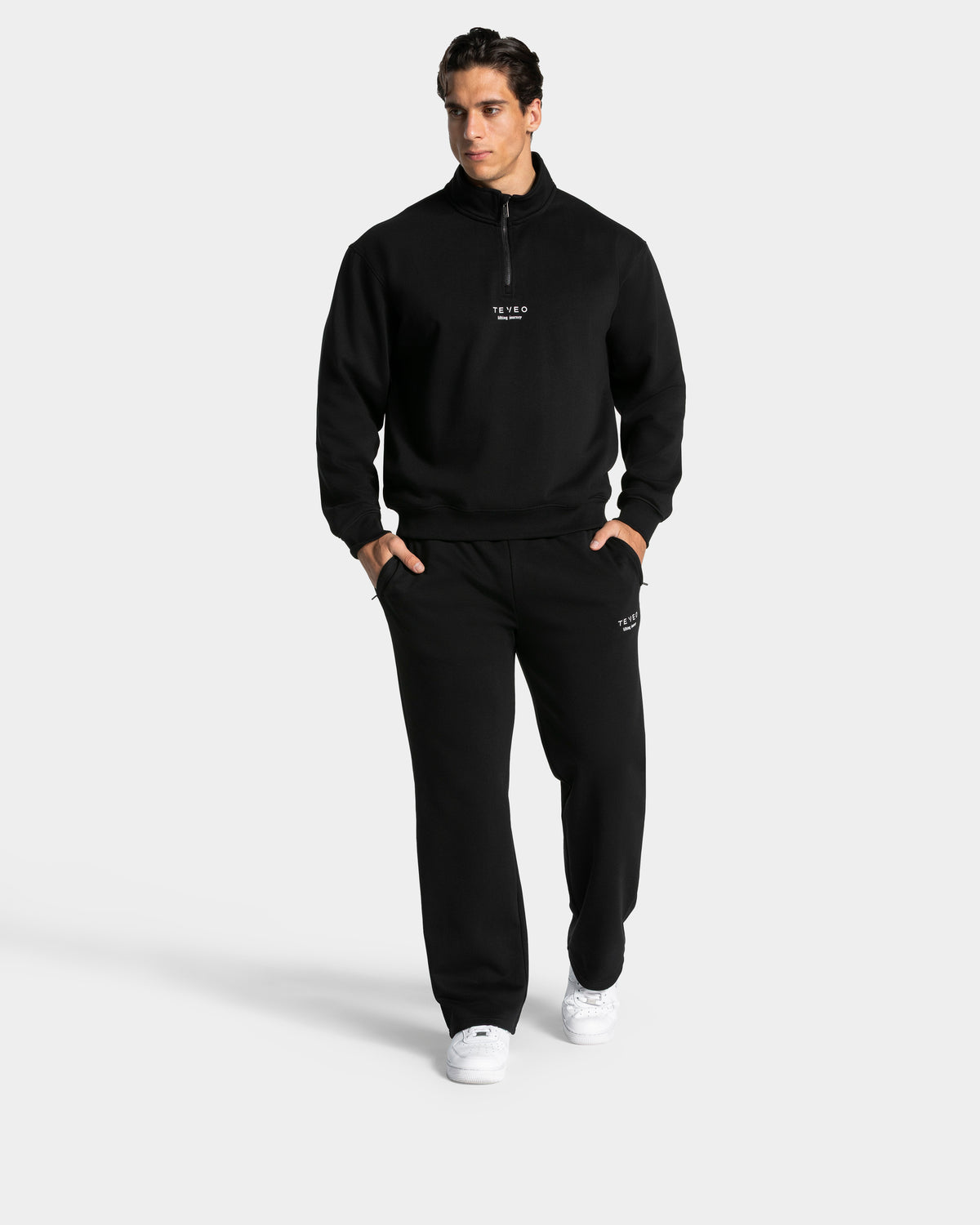 Lifting Journey Half Zip Sweater ‘Black’