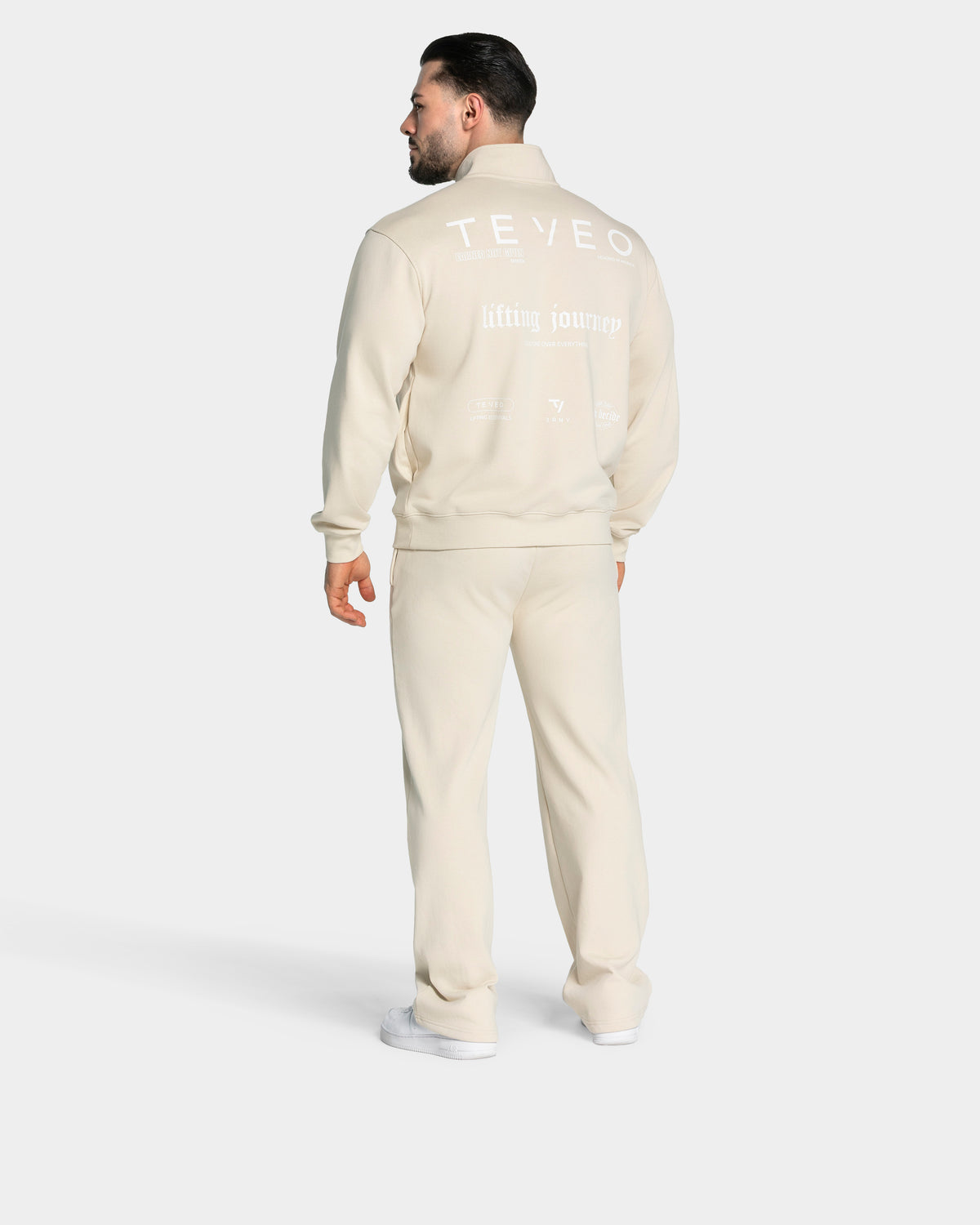 Lifting Journey Half Zip Sweater ‘Cream’