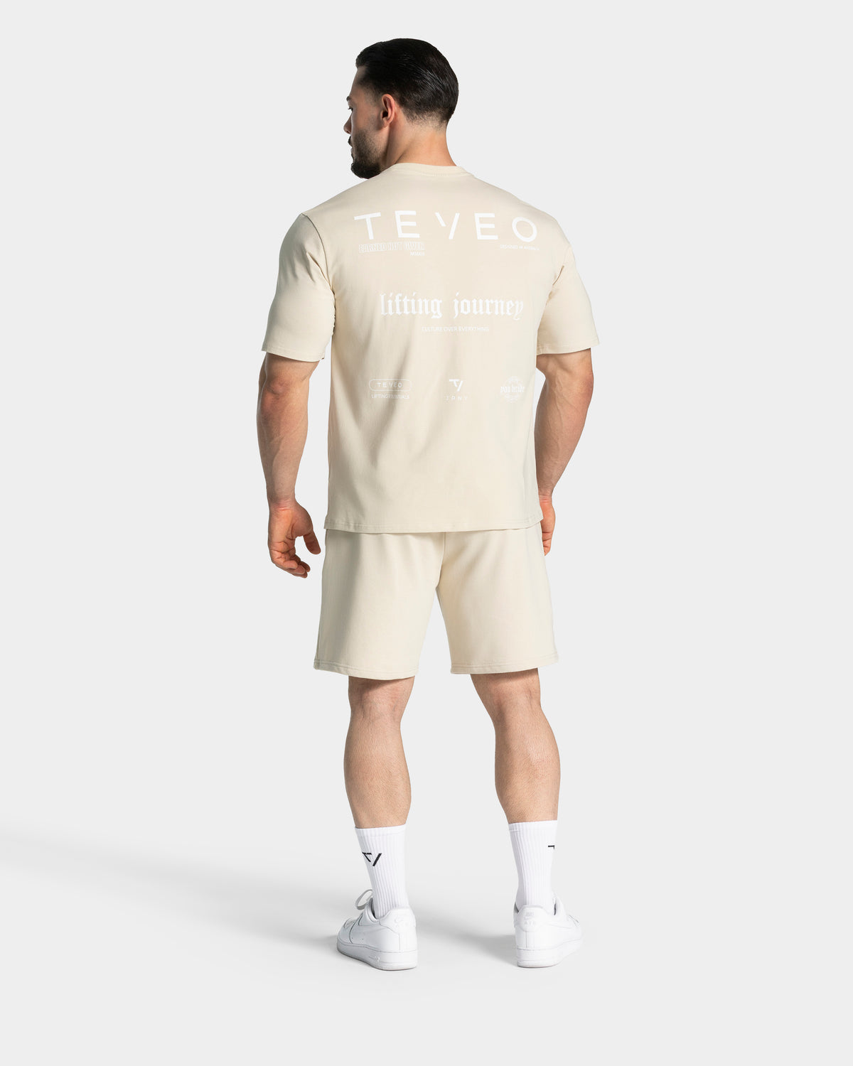 Lifting Journey Oversized T-Shirt ‘Cream’