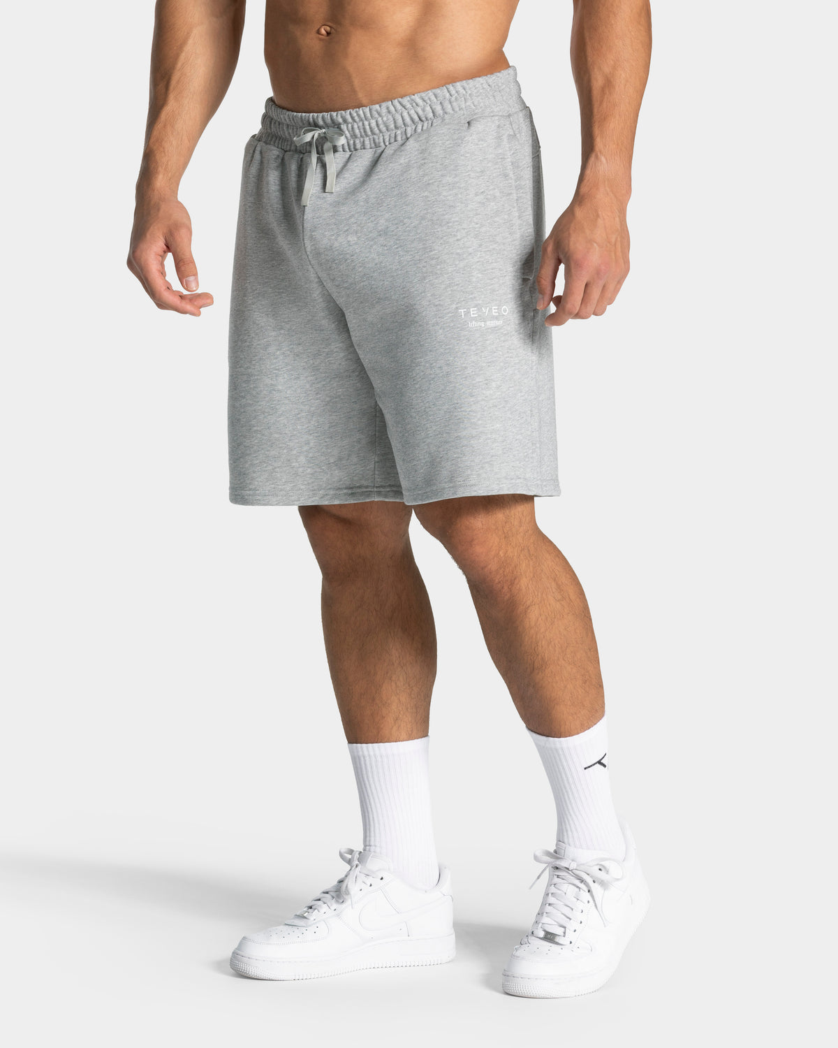 Lifting Journey Shorts ‘Light Grey Marl’