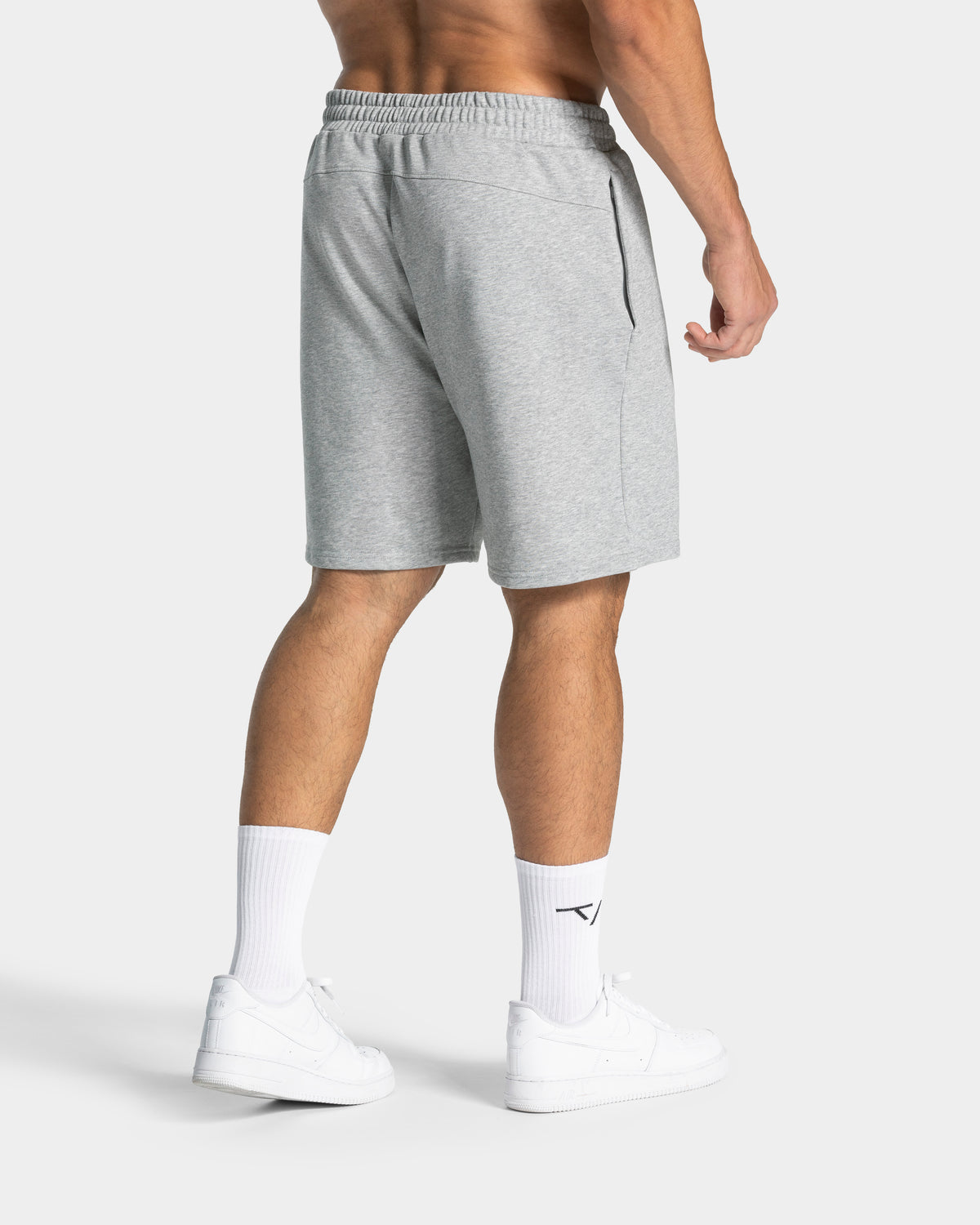 Lifting Journey Shorts ‘Light Grey Marl’