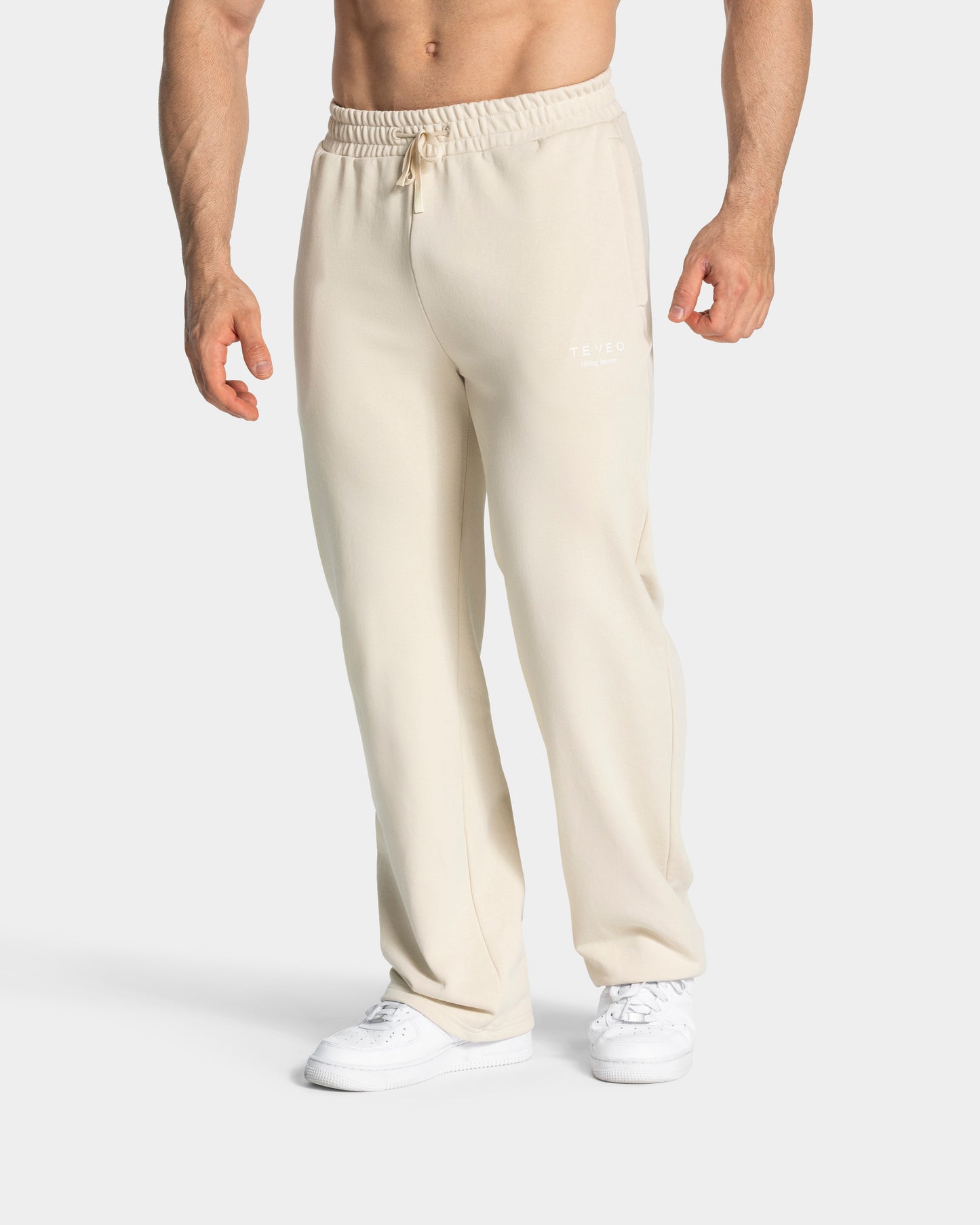 Lifting Club Straight Leg Joggers ‘Cream’
