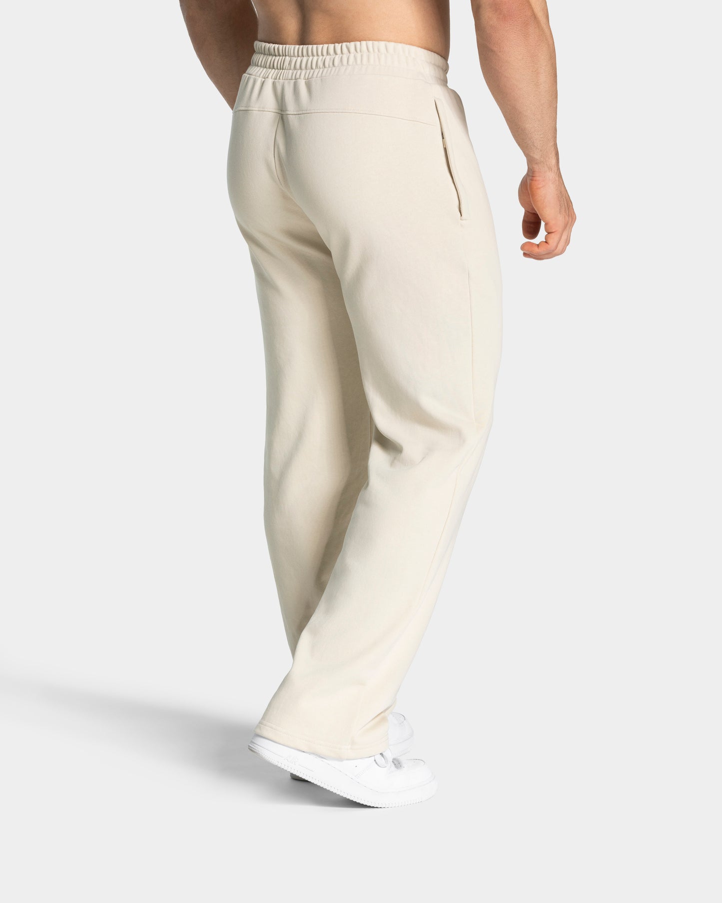 Lifting Journey Straight Leg Joggers ‘Cream’