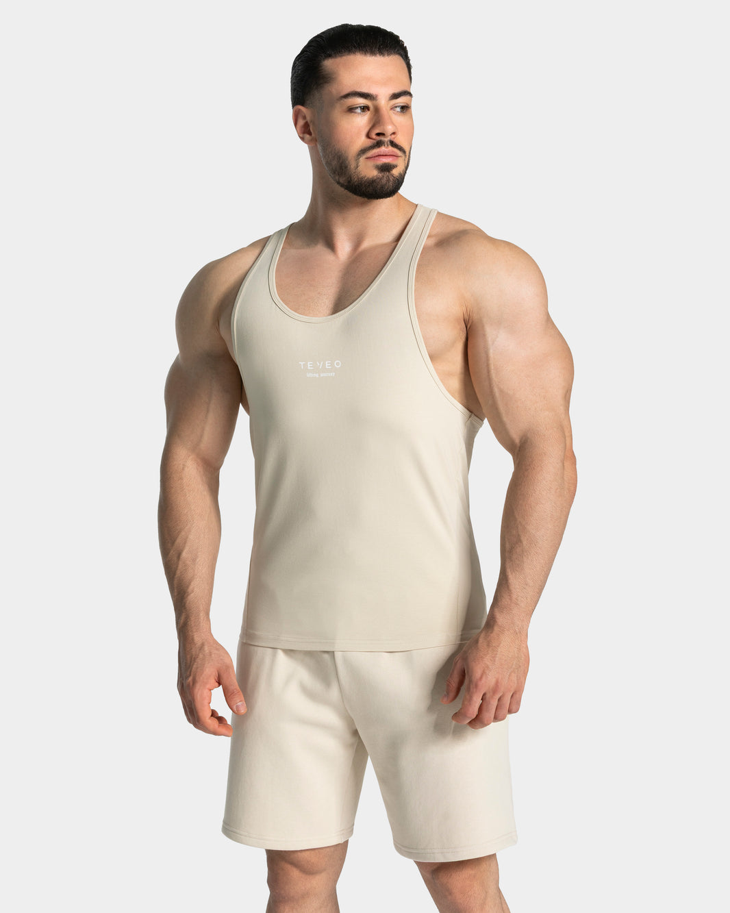 Camiseta de tirantes Lifting Journey Stringer «crema»