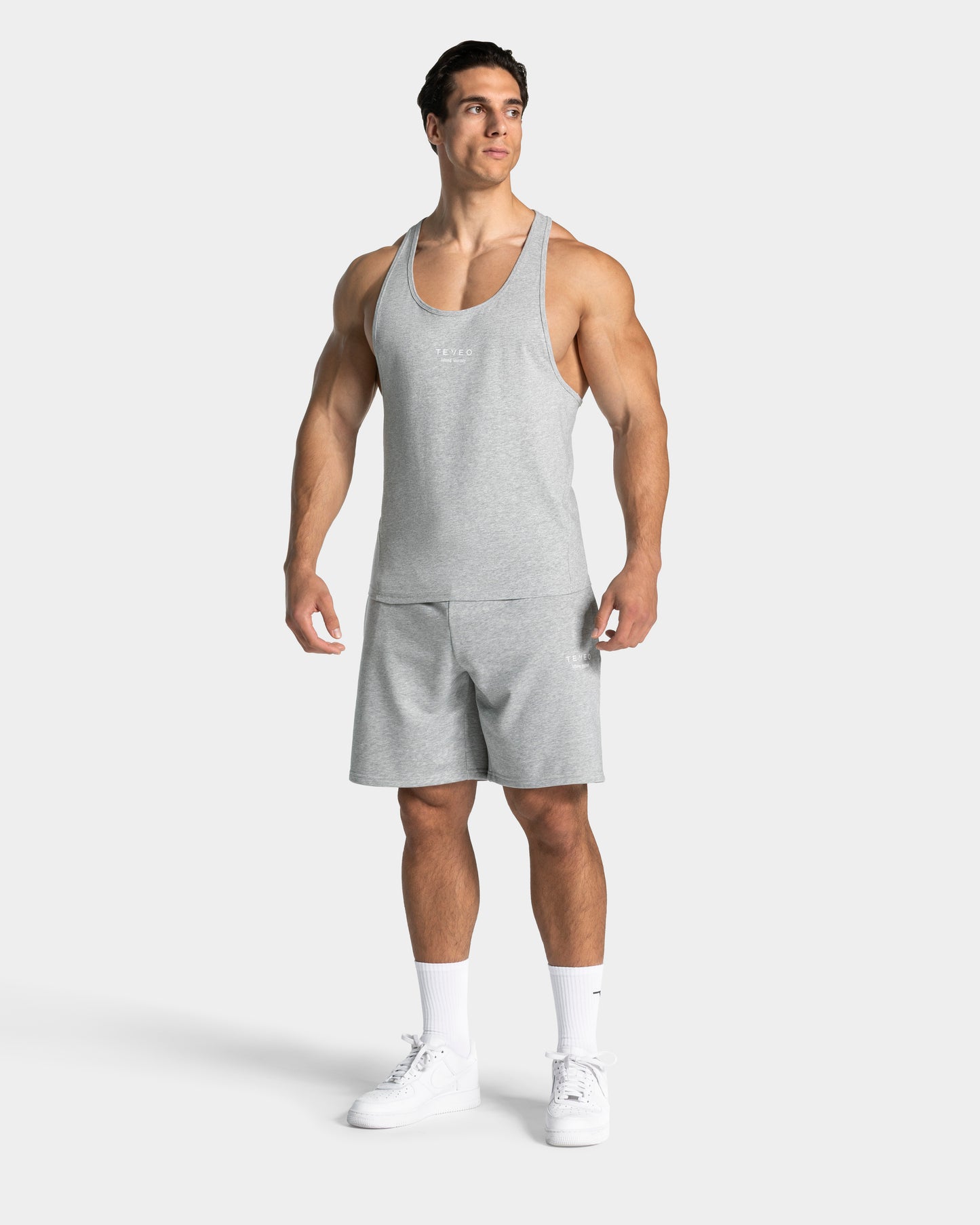 Stringer Lifting Club « gris clair chiné »