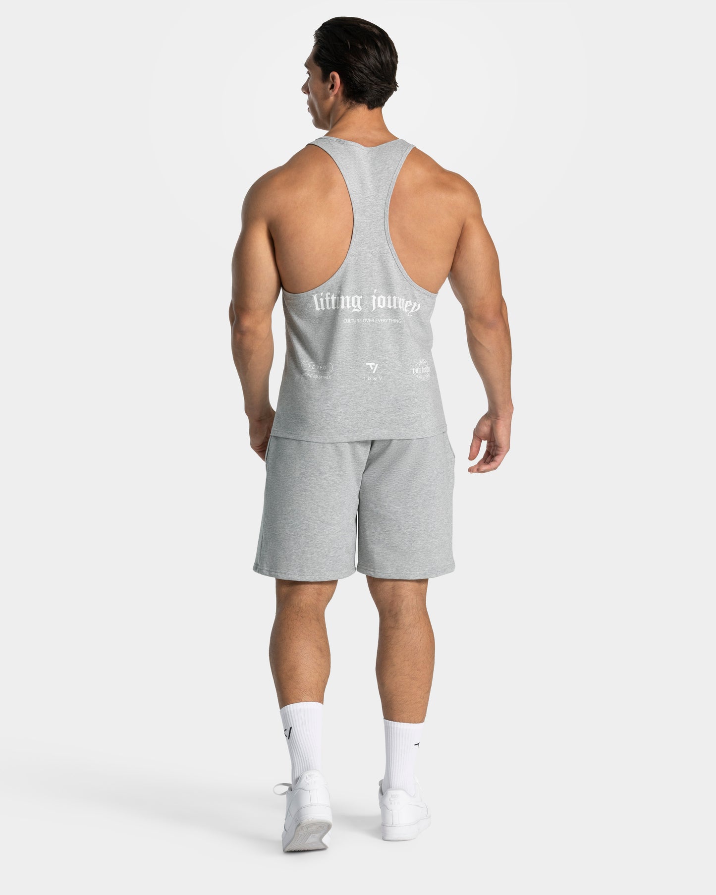 Stringer Lifting Club « gris clair chiné »