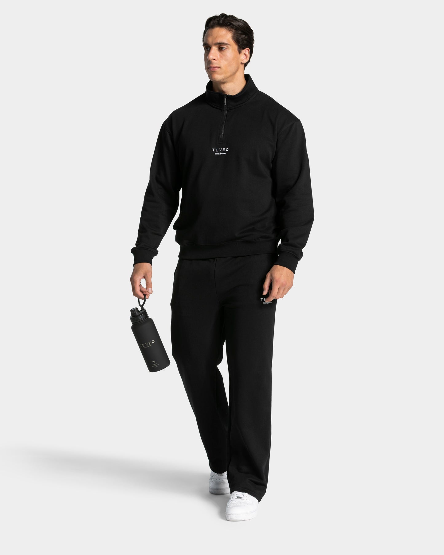 Lifting Club Wasserflasche "Schwarz"