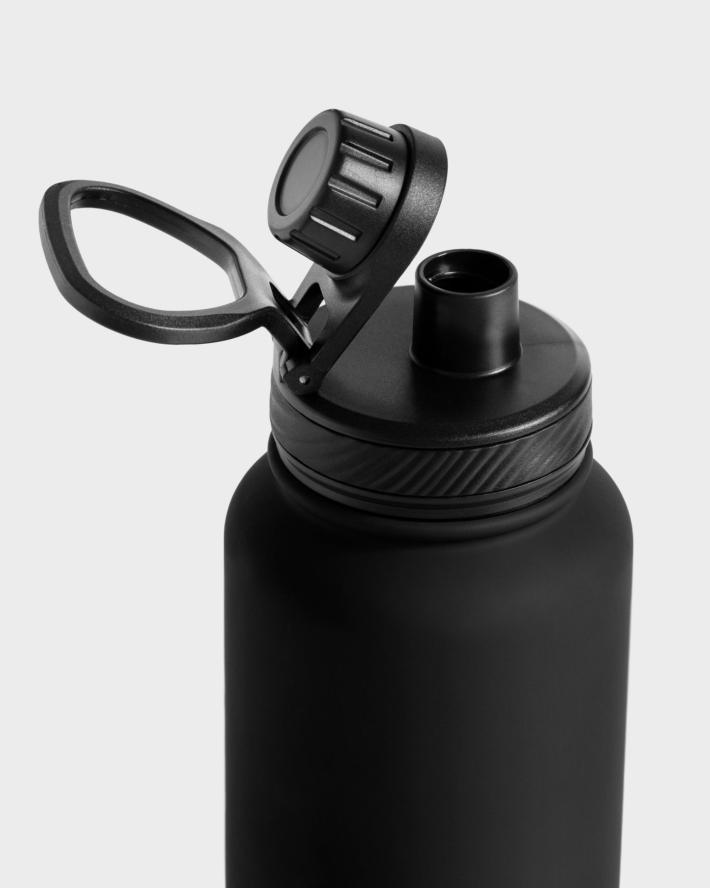 Lifting Club Wasserflasche "Schwarz"