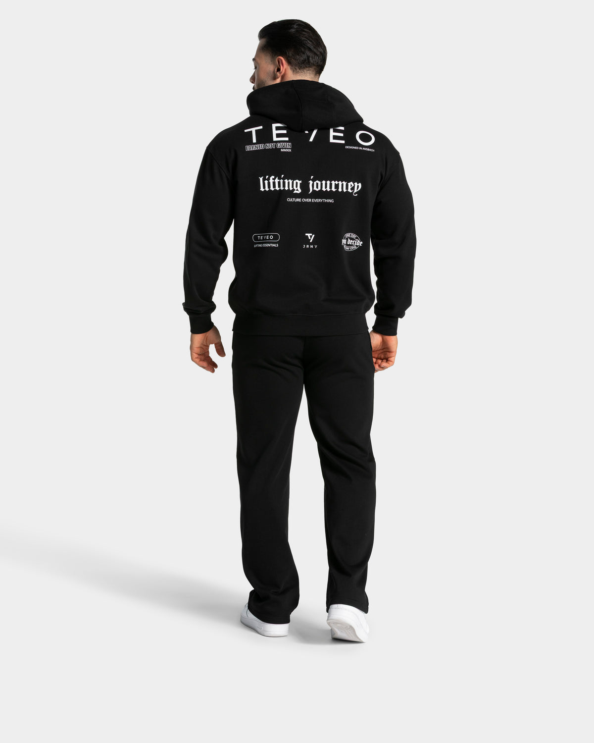 Lifting Journey Zip Hoodie "Schwarz"