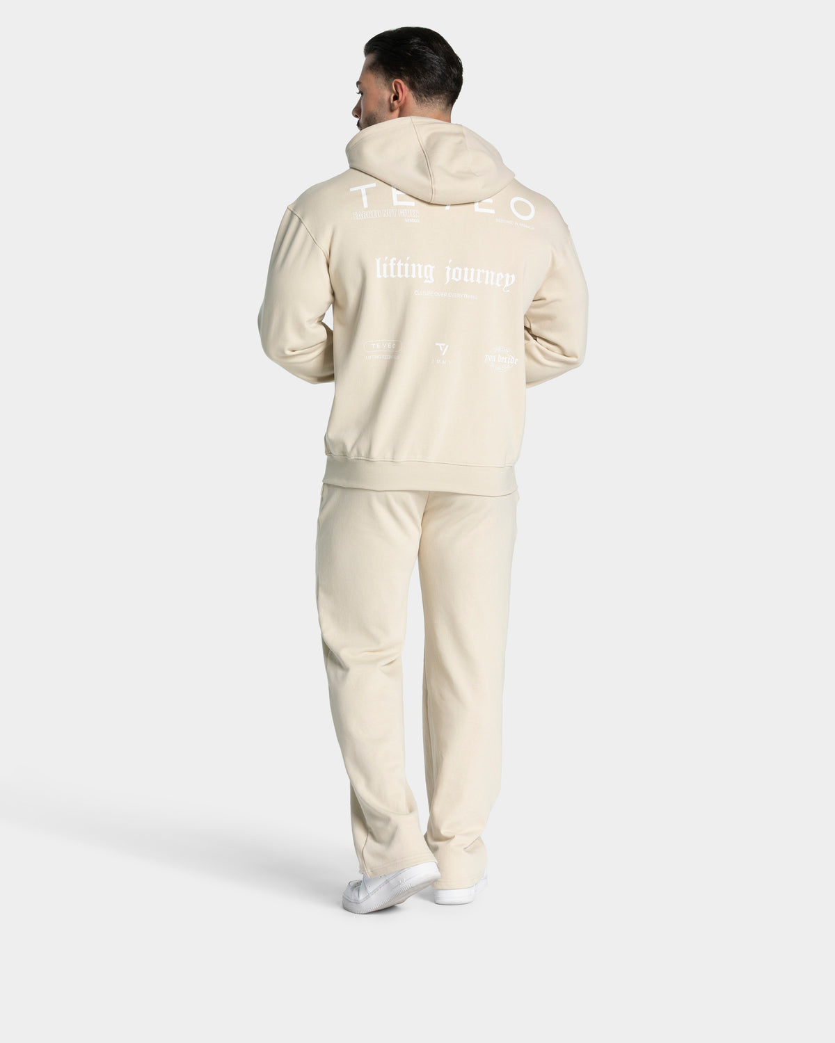 Lifting Journey Zip Hoodie ‘Cream’