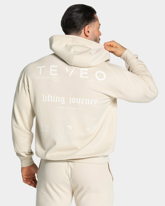 Lifting Journey Zip Hoodie ‘Cream’