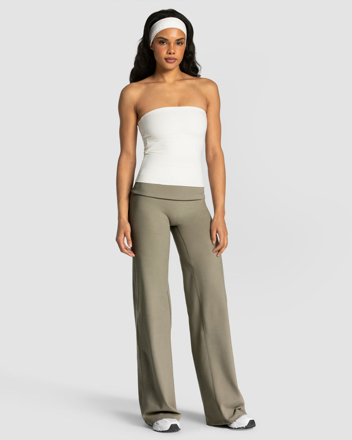 Top Long Mellow Bandeau “Off White"