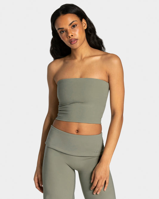 Mellow Bandeau Top Mid "Khaki"