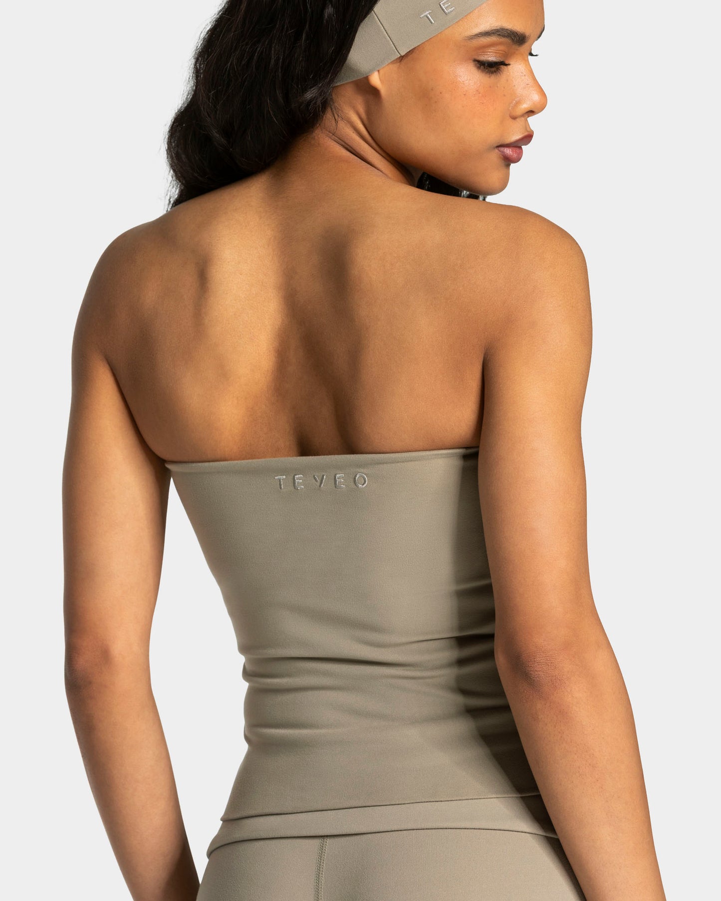 Mellow Bandeau Top (Long) ‘Khaki’