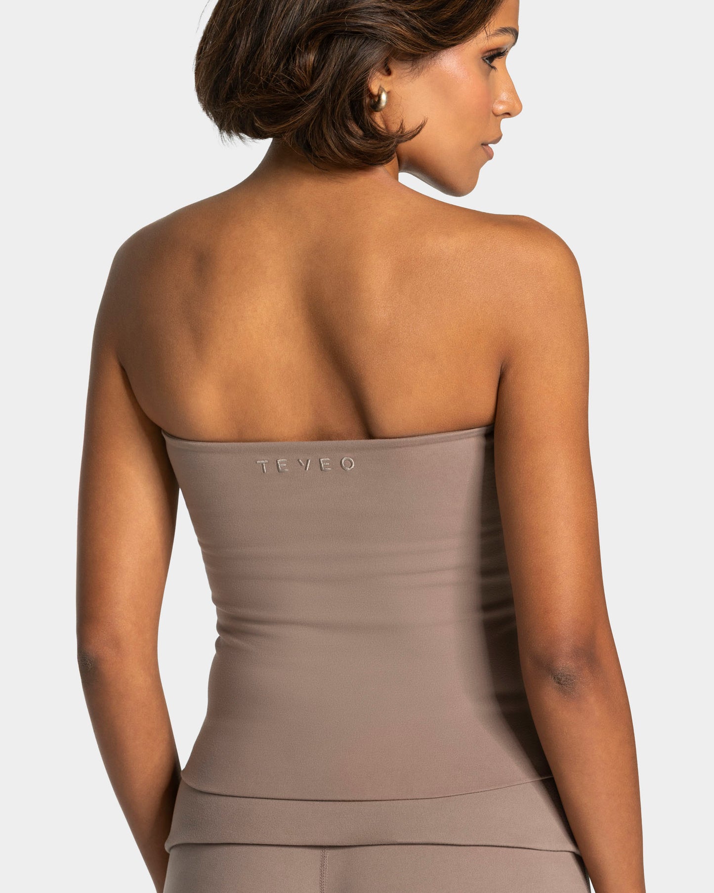 Top Long Mellow Bandeau “Moca"