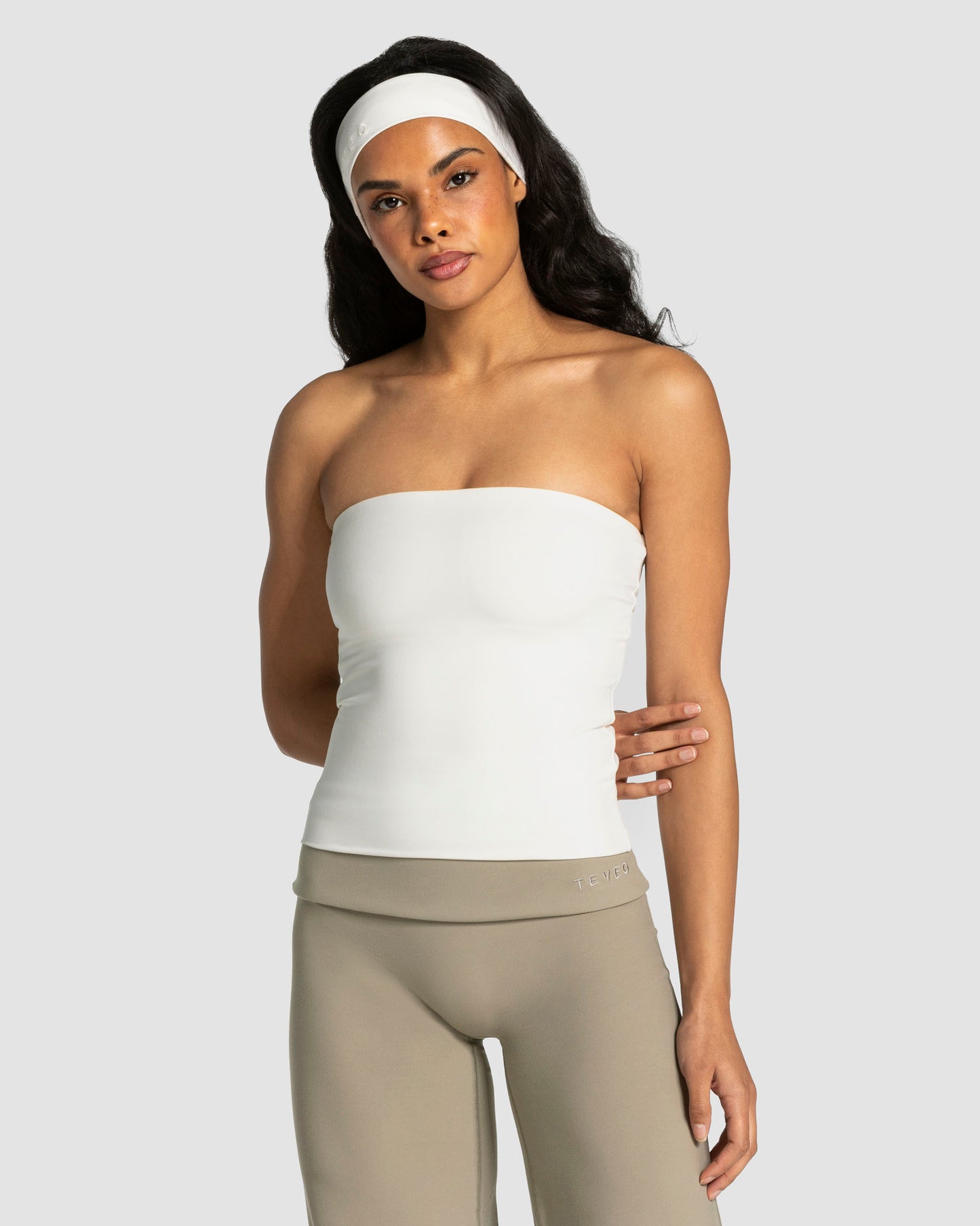 Mellow Bandeau Top Long ‘Off-White’