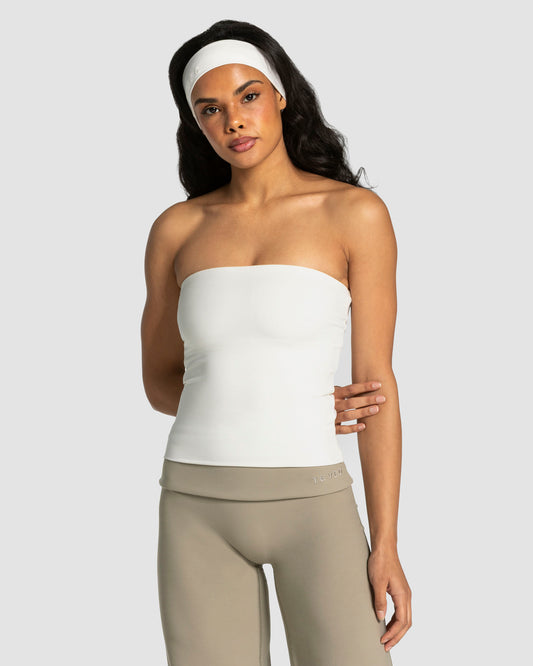 Mellow Bandeau Top Long ‘Off-White’