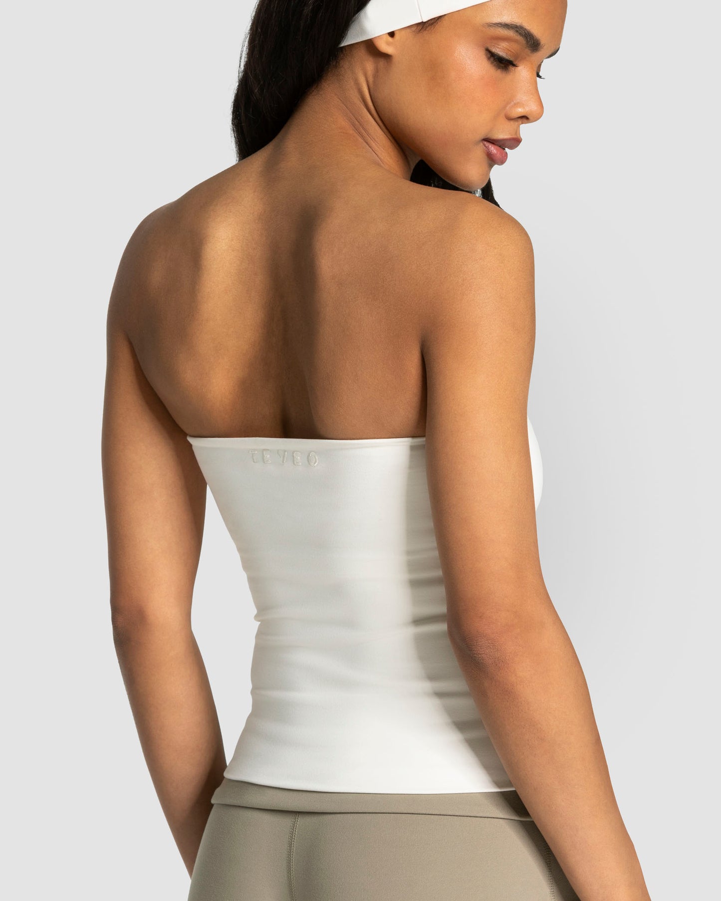 Mellow Bandeau Top Long ‘Off-White’