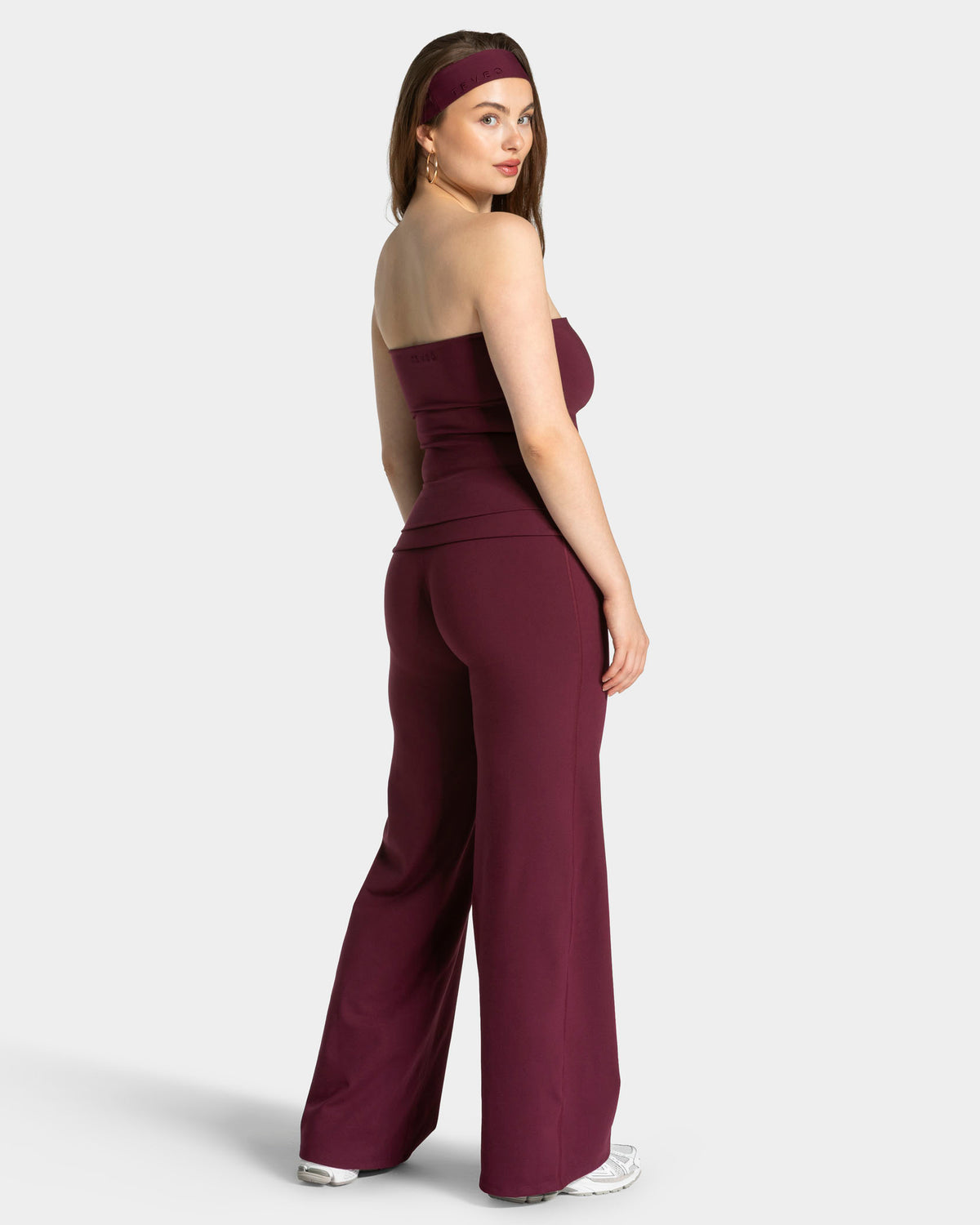 Mellow Bandeau Top (Long) ‘Plum’