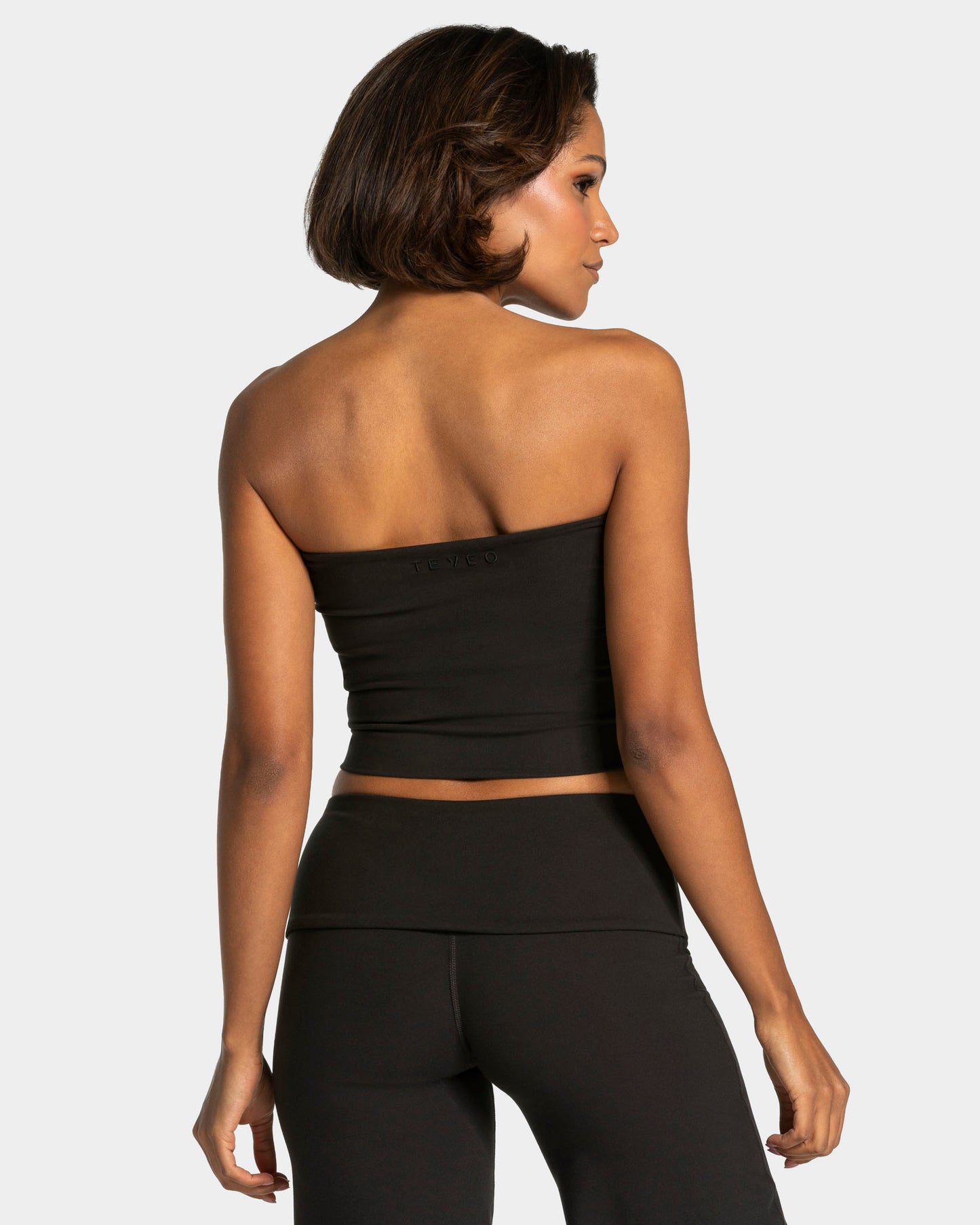 Top Mid Mellow Bandeau "Nero"