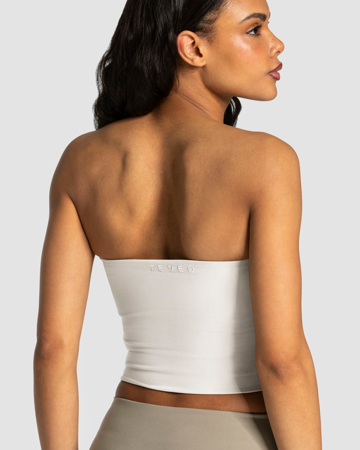 Top Mid Mellow Bandeau “Off White"