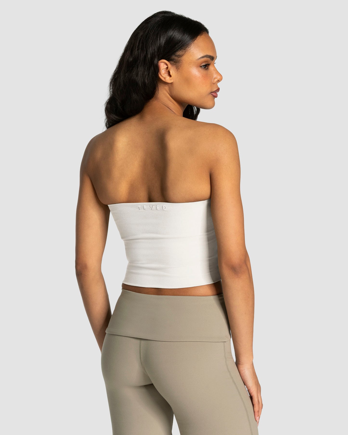 Top Mid Mellow Bandeau “Off White"