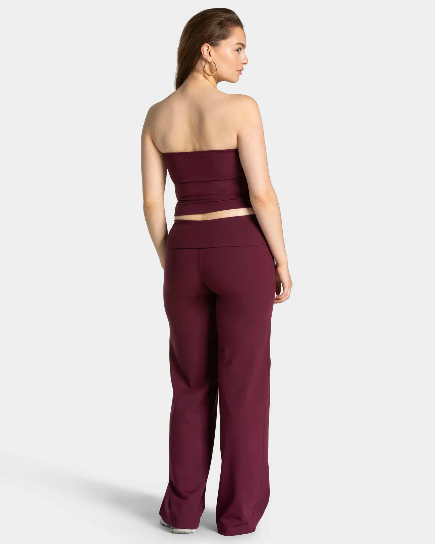 Top Mellow Bandeau Mid „Śliwkowym”