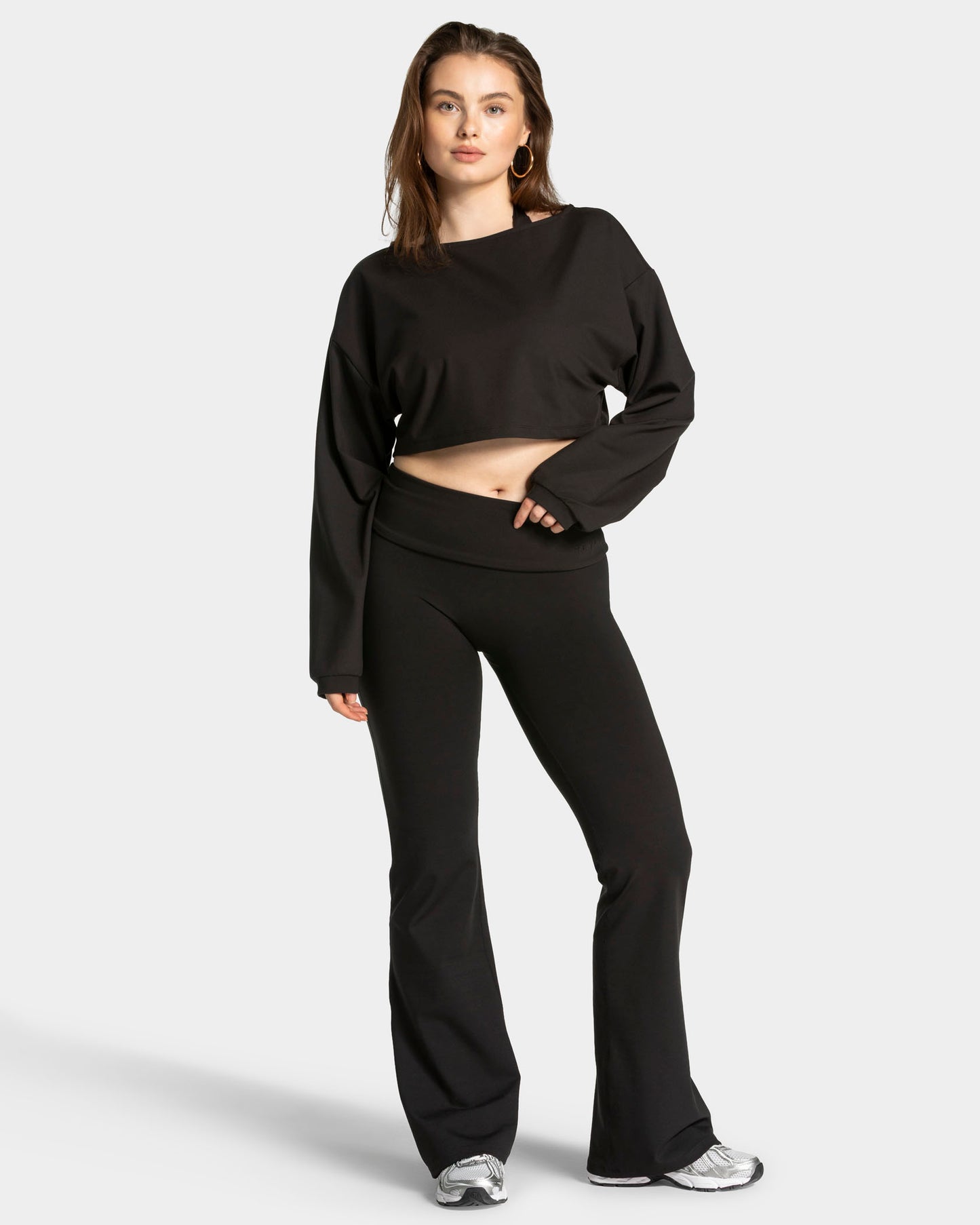 Mellow Cropped Longsleeve ‘Black’