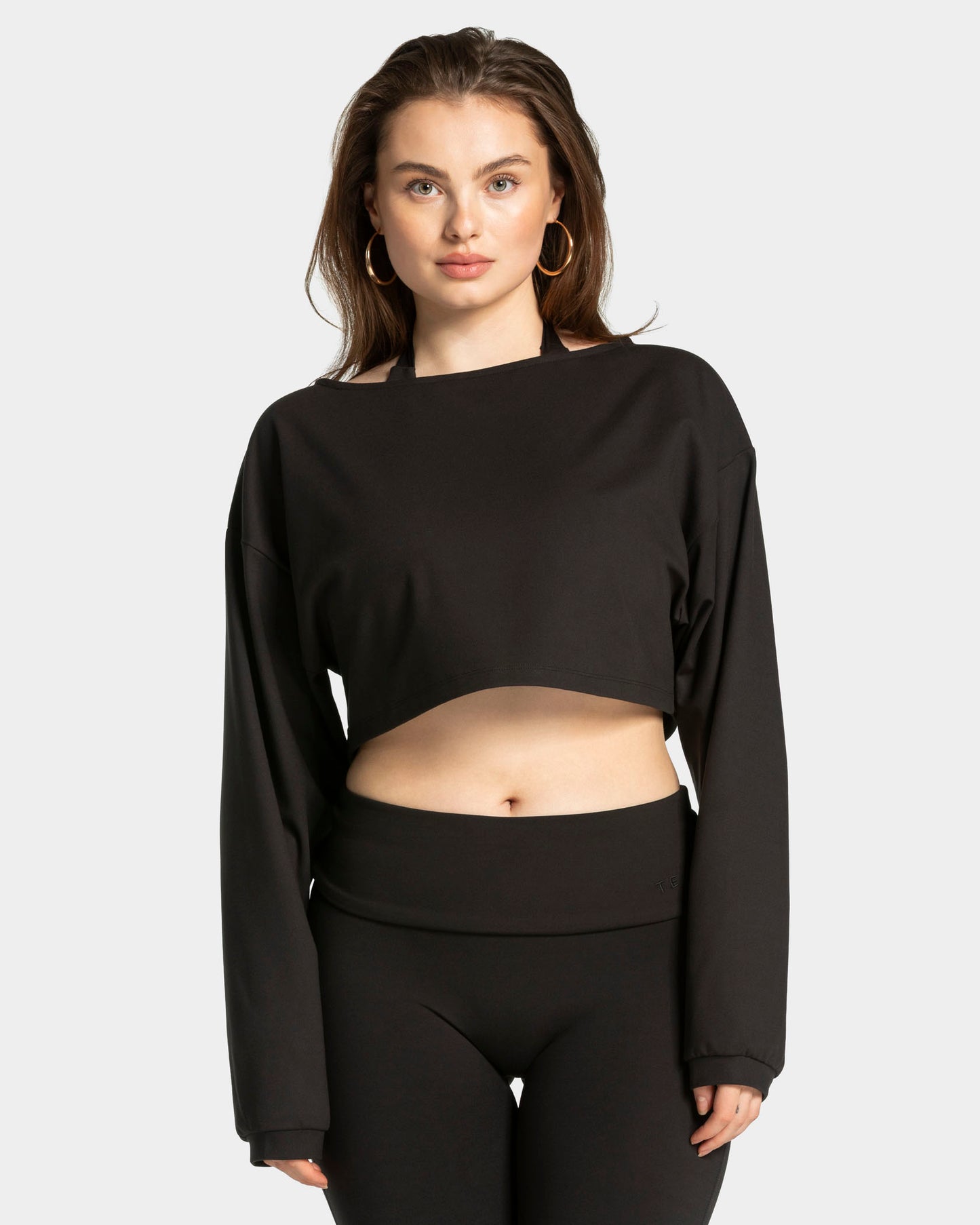 Mellow Cropped Longsleeve ‘Black’