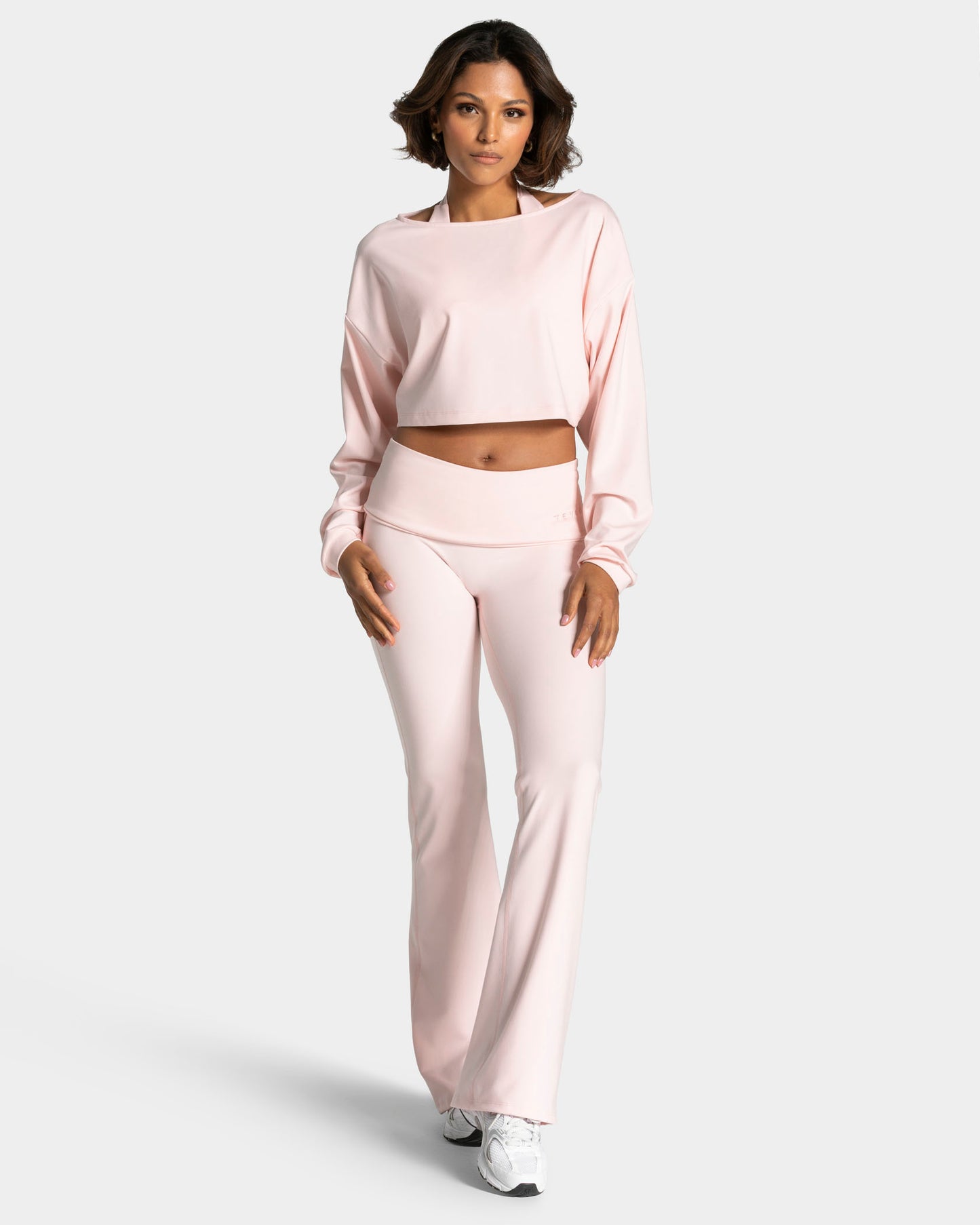 Mellow Cropped Longsleeve "Blossom"