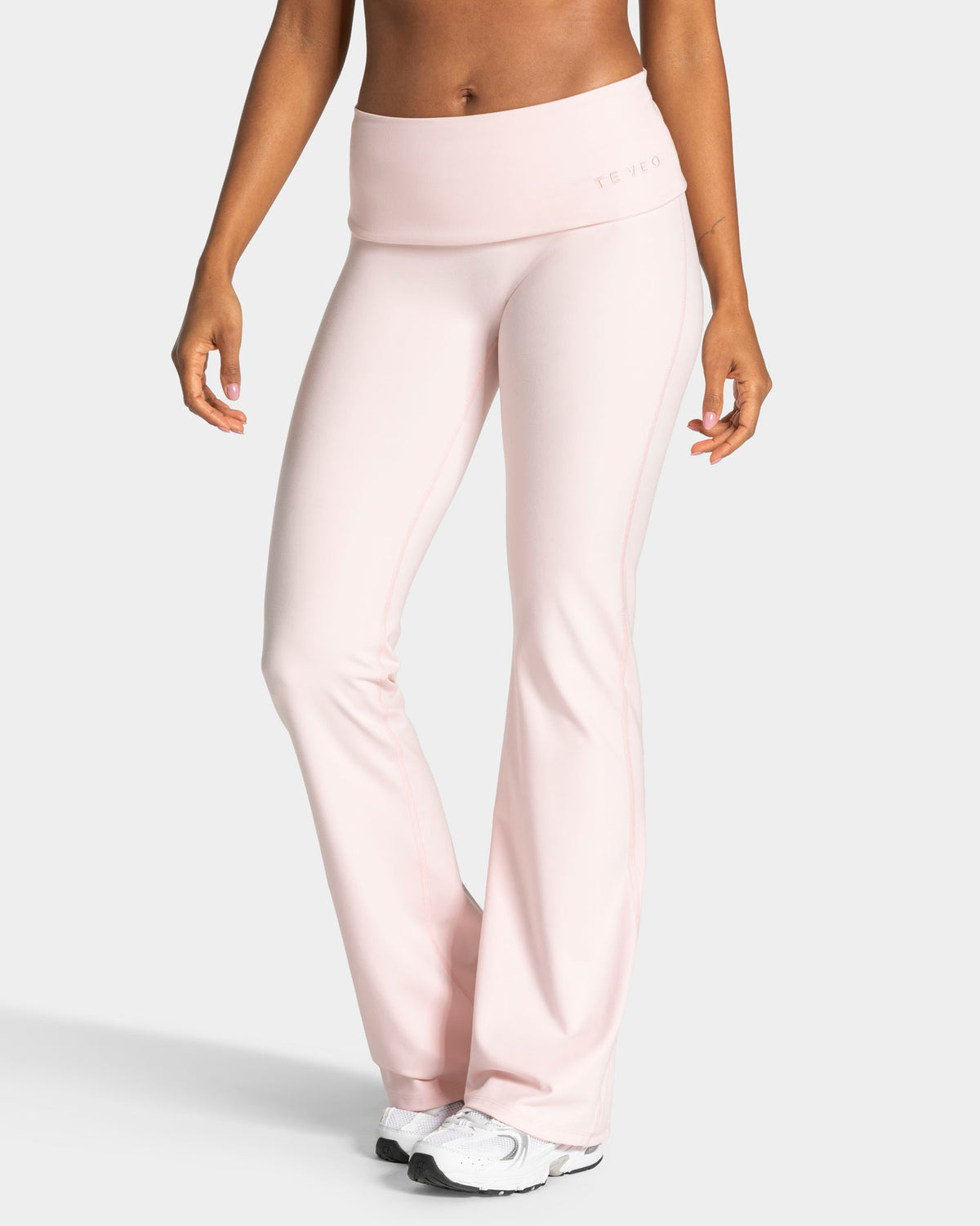 Leggings Mellow Fold Over Flared Regular “Blossom"