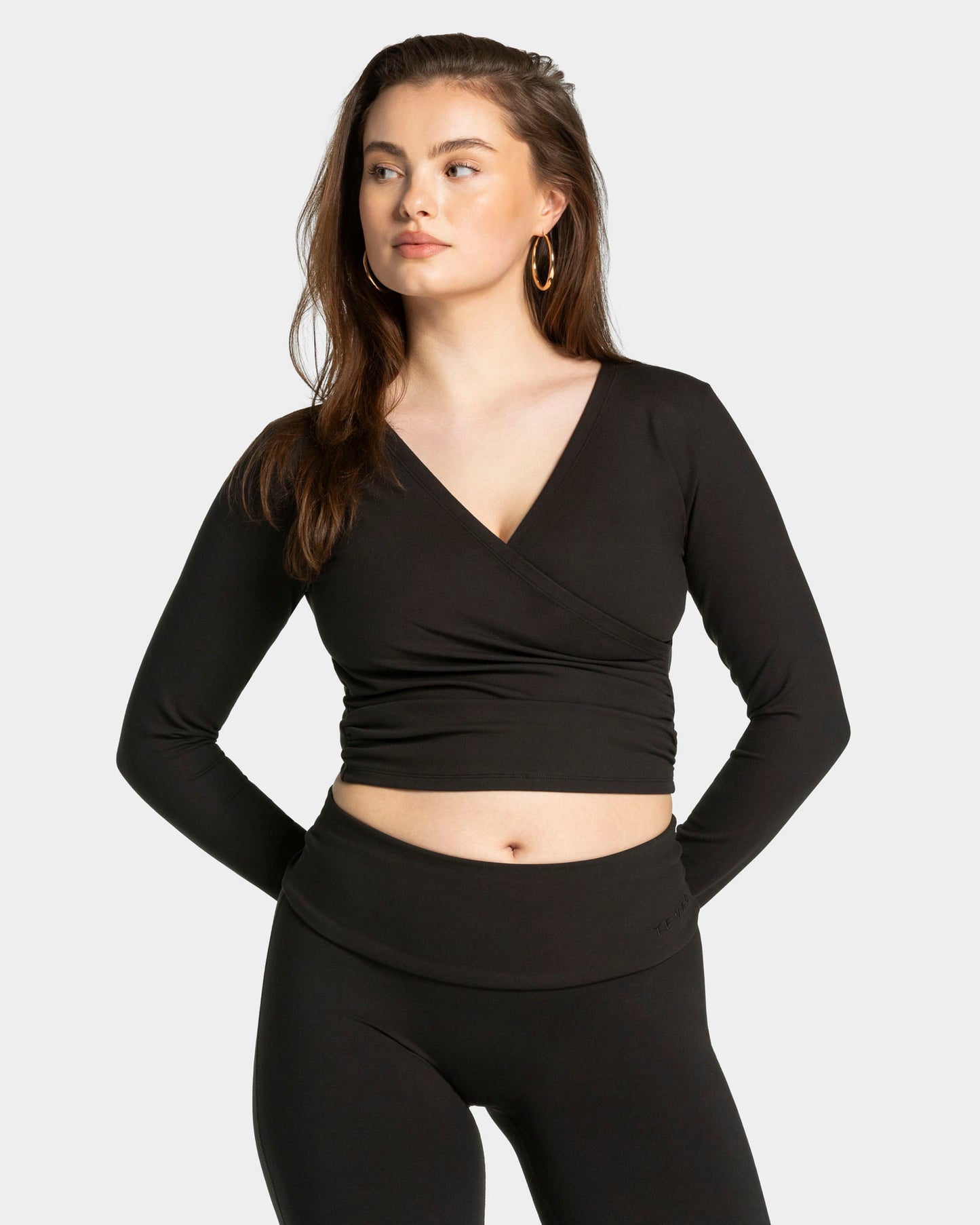 Mellow Gathered Longsleeve ‘Black’