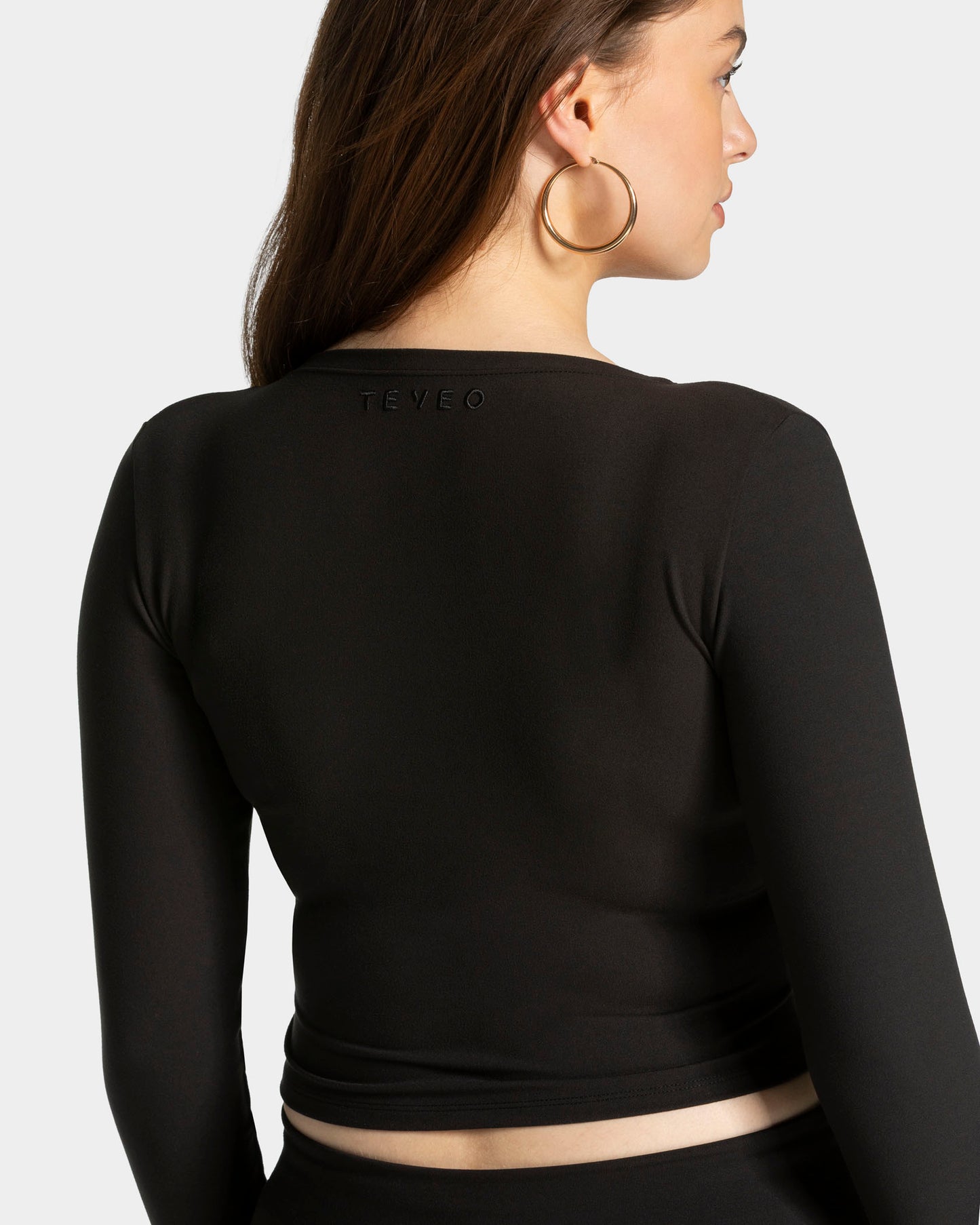 Mellow Gathered Longsleeve ‘Black’