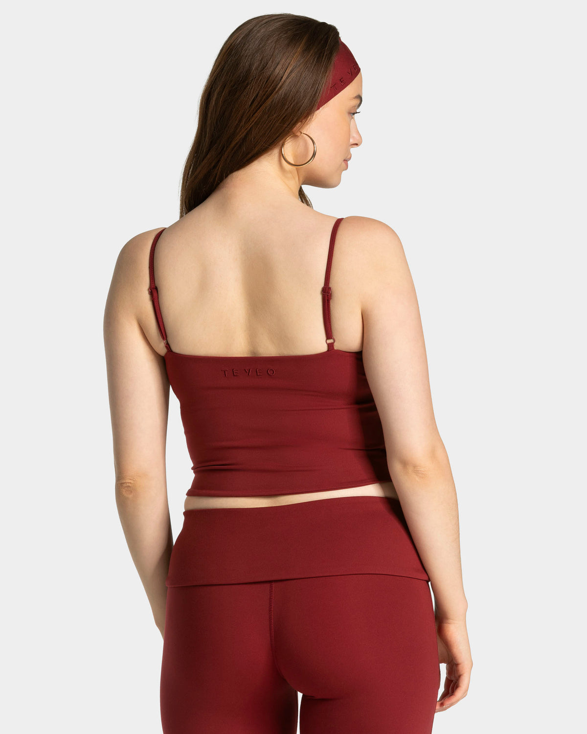 Mellow Gathered Top ‘Burgundy’