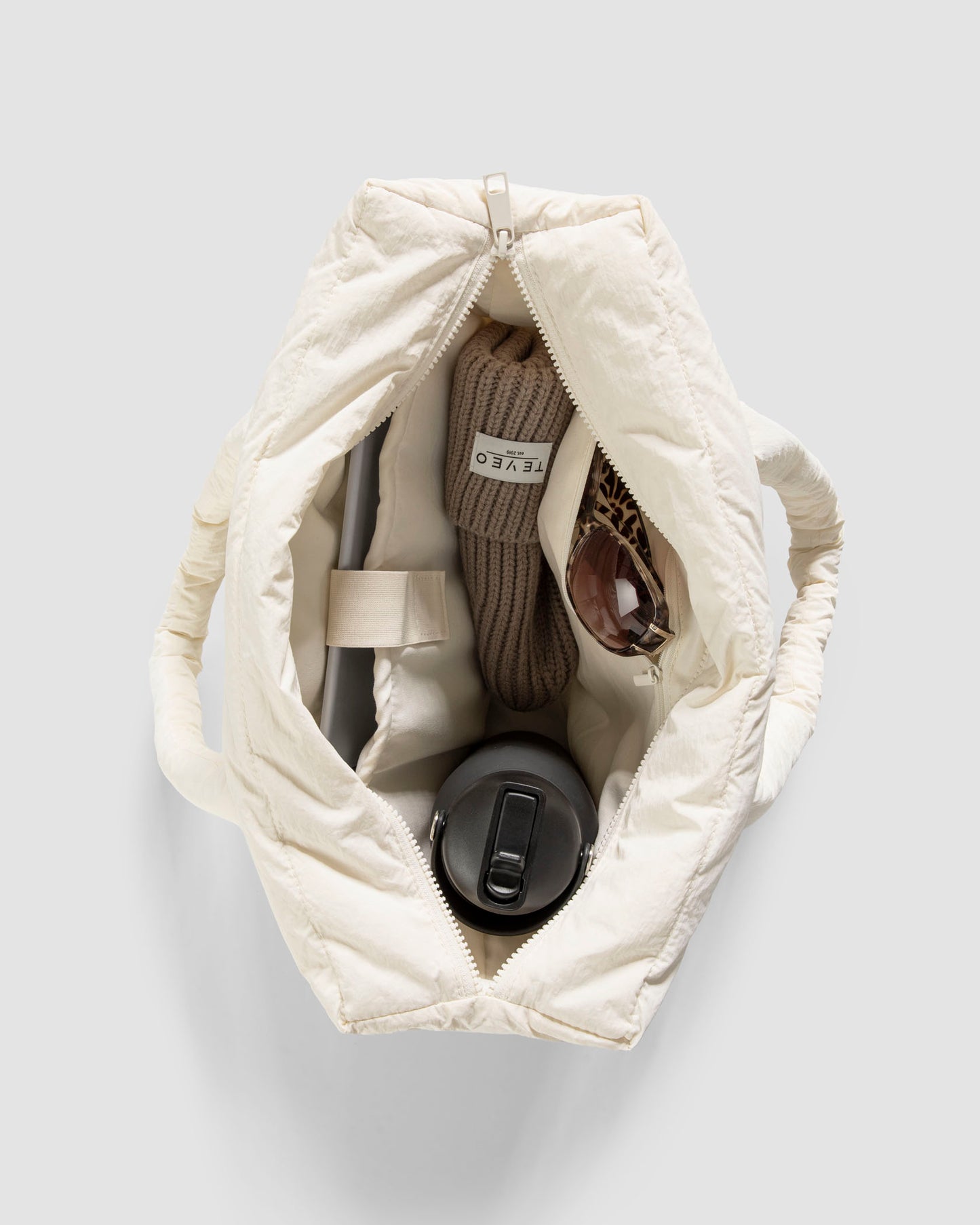 Mellow Puffer Bag "Off White"