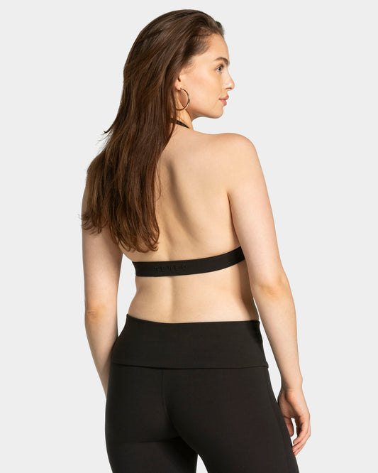 Mellow Twisted Triangle Bra ‘Black’