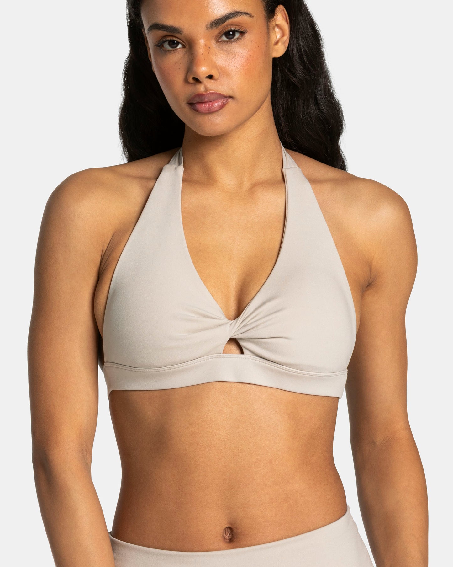 Mellow Twisted Triangle Bra ‘Cream’