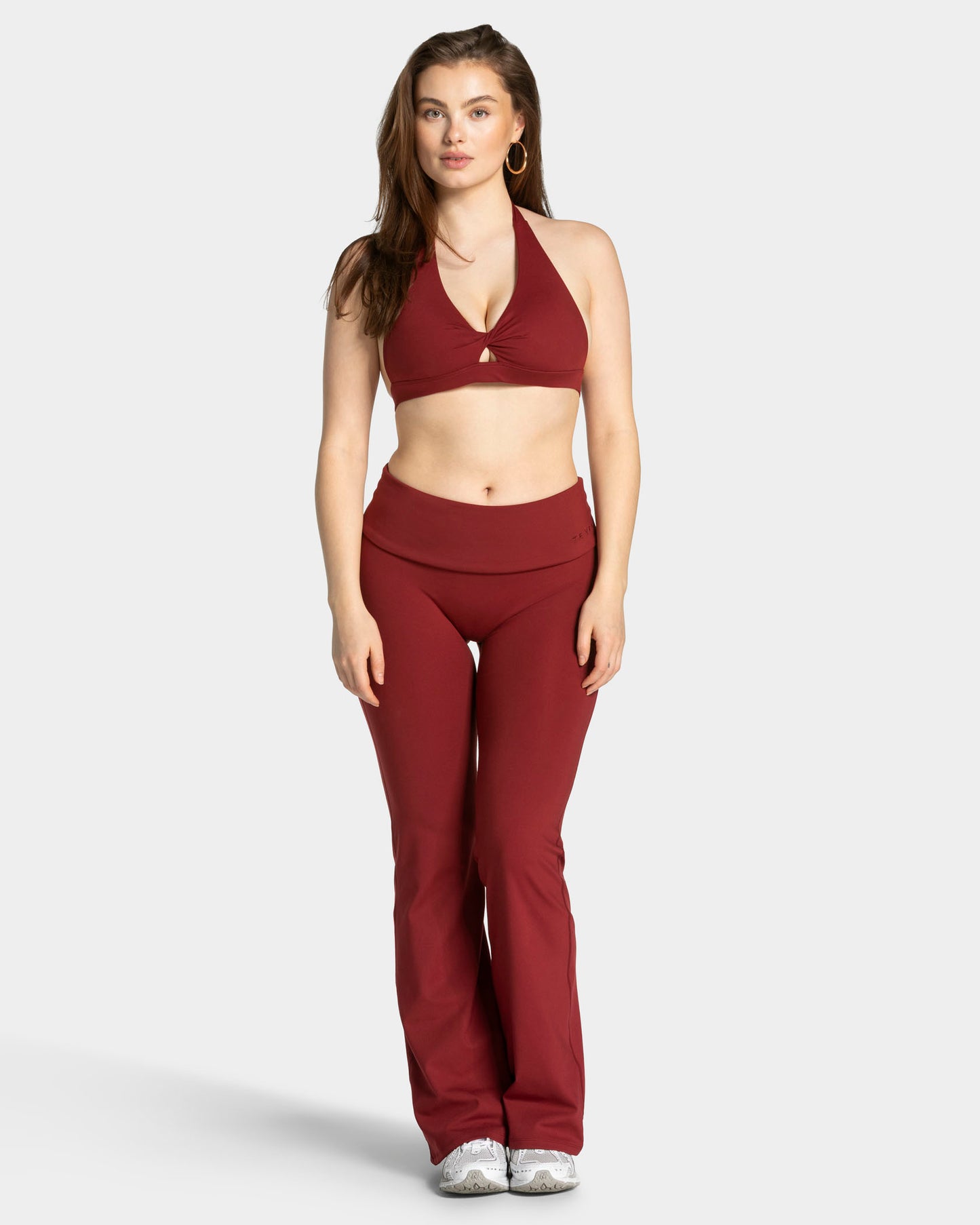 Mellow Twisted Triangle Bra ‘Burgundy’