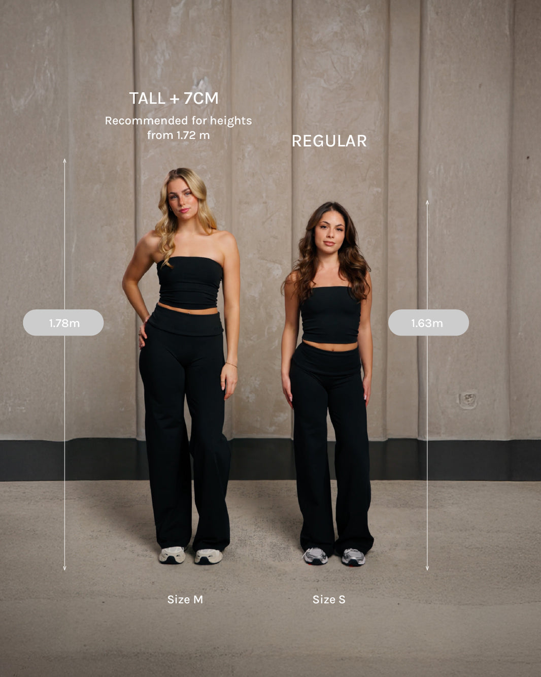 Mellow Fold Over Straight Leg Pants (Regular) ‘Mocha’