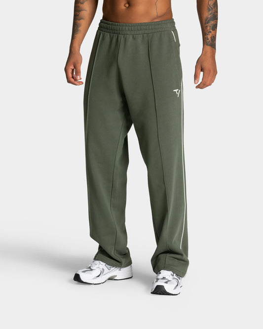 Contrastline Straight Leg Joggers ‘Khaki’
