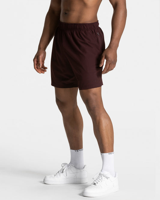 Pace Shorts 5 Inch "Merlot"