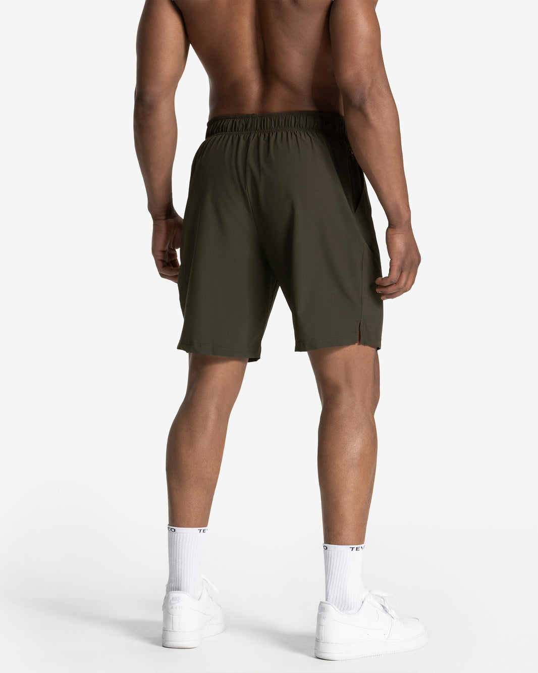 Shorts Pace de 9 pulgadas «caqui»