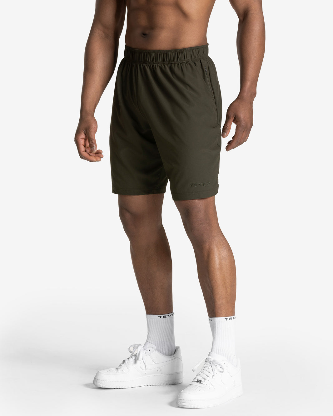 Shorts Pace de 9 pulgadas «caqui»