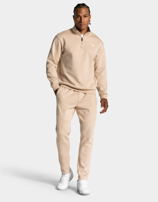Prime Half Zip Sweater ‘Beige’
