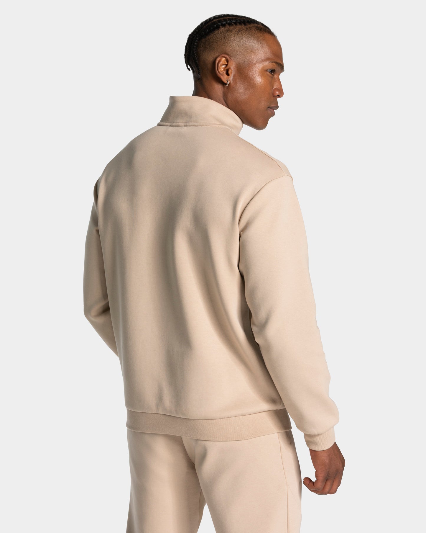 Felpa Half Zip Prime "Beige"