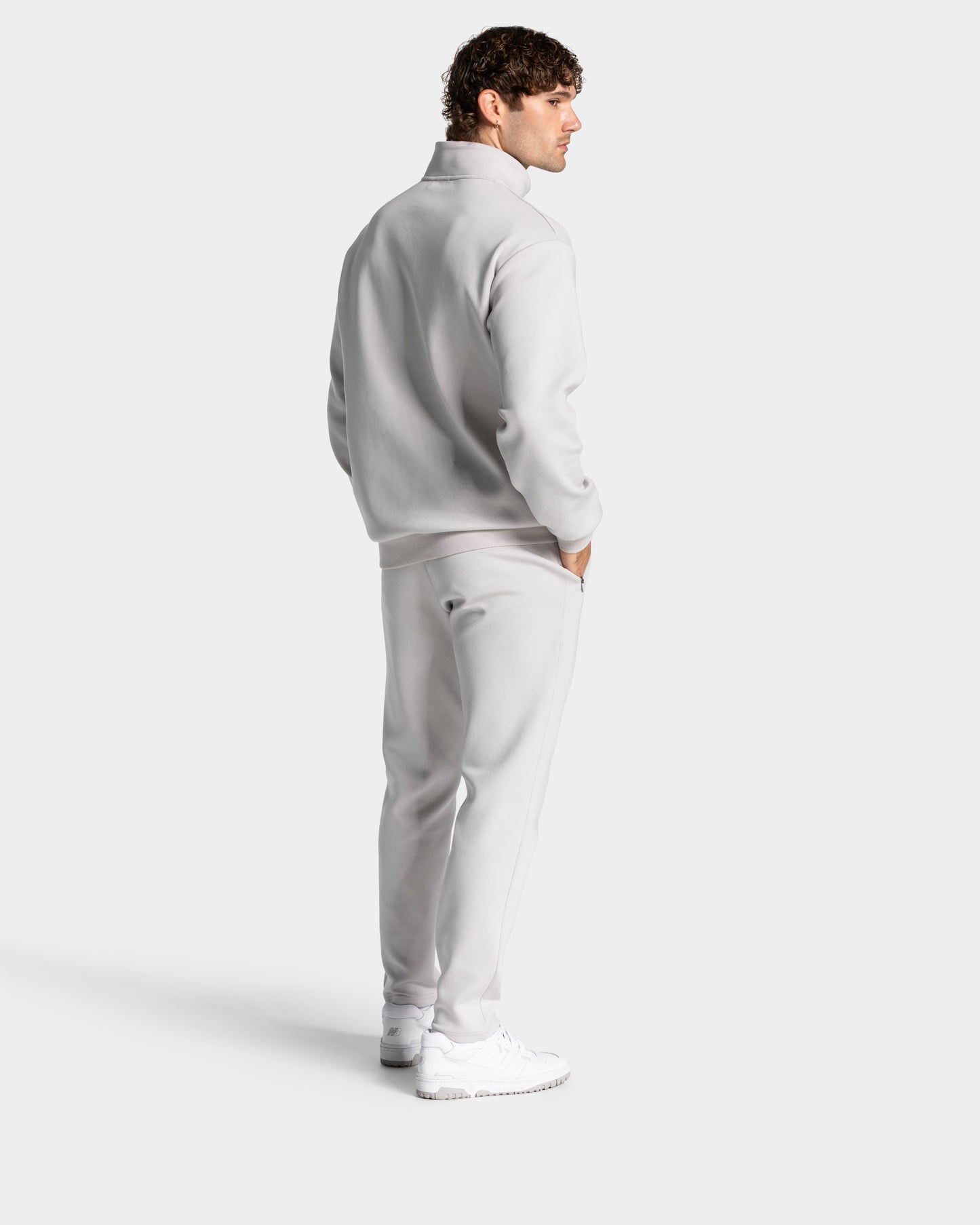 Sudadera Prime Half Zip «plateado»