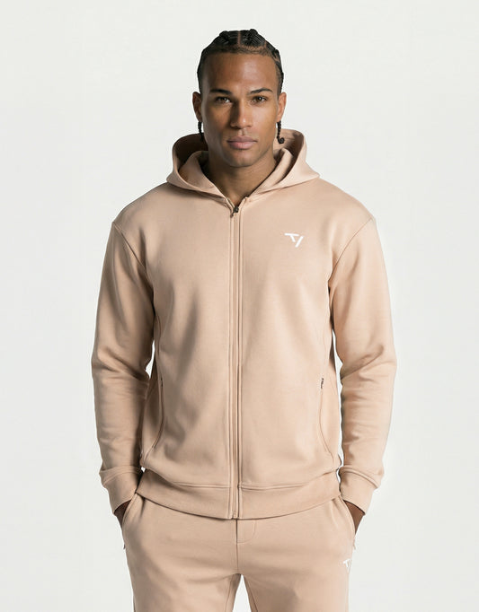 Prime Zip Hoodie ‘Beige’