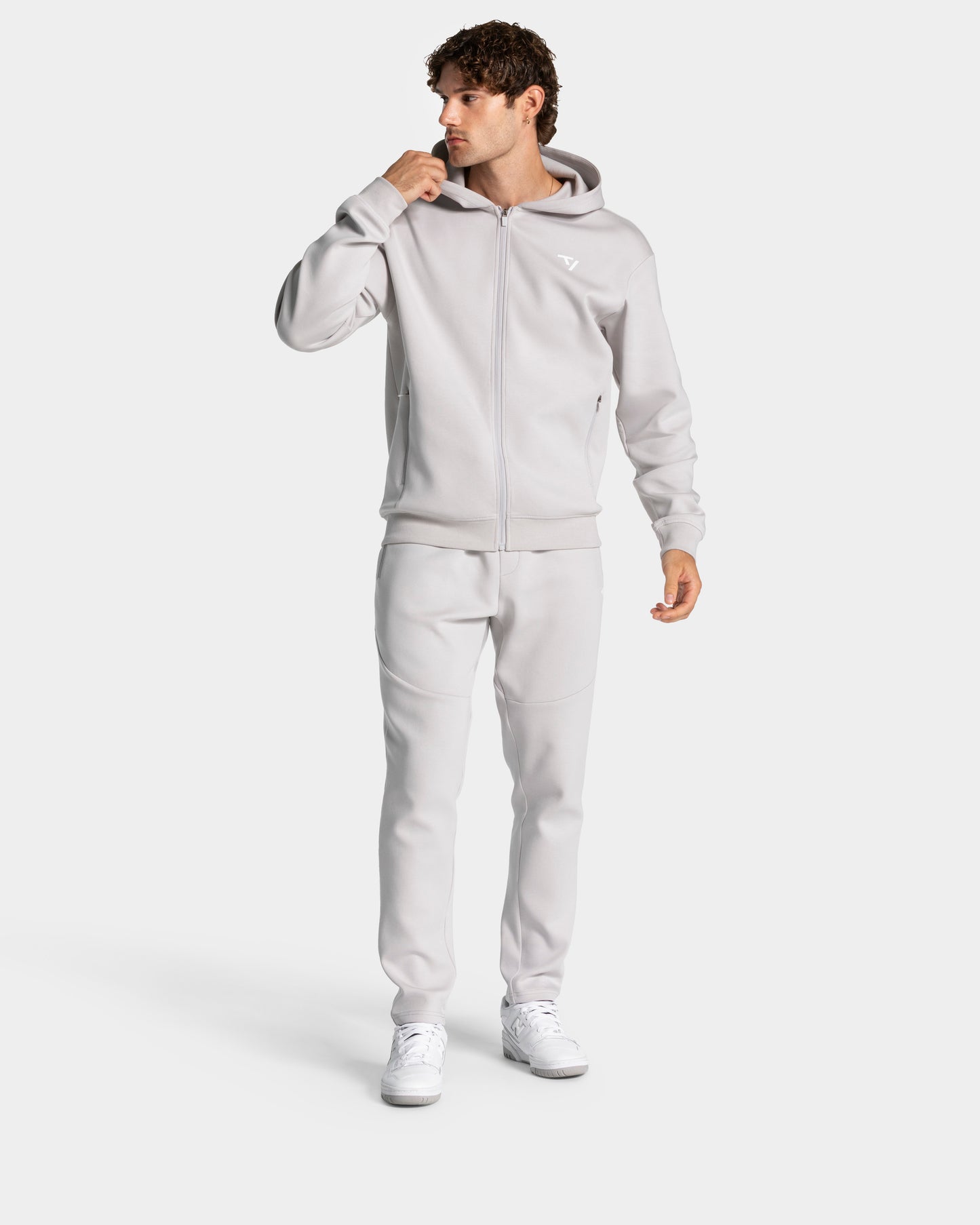 Prime Zip Hoodie ‘Silver’